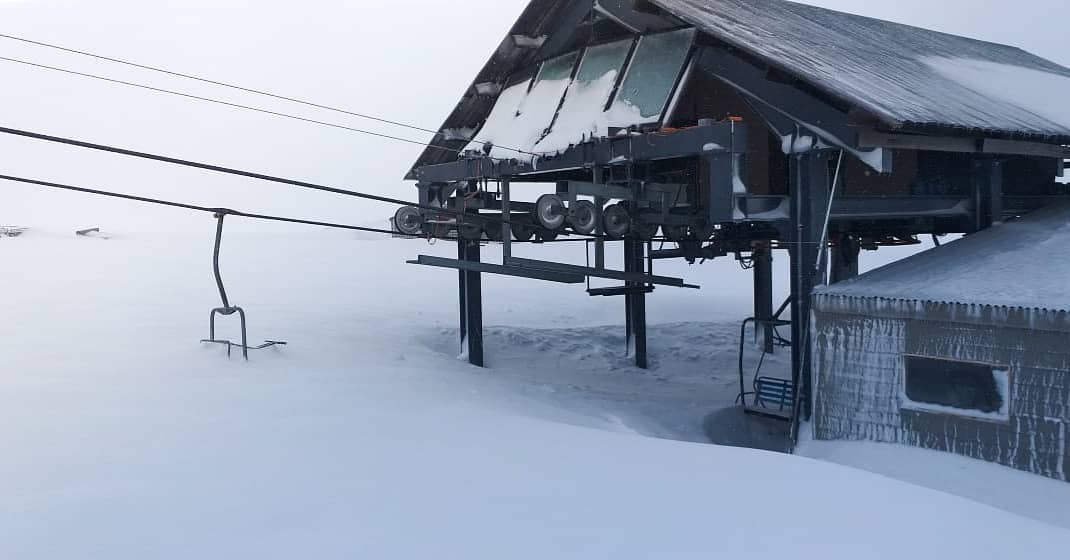 Chile, Araucanía, Corralco, Ski Resort, South