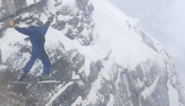 Corbet's couloir, Jackson Hole,