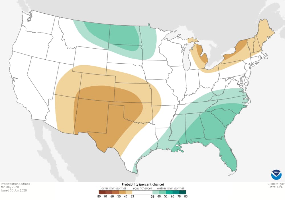 noaa, July, outlook,