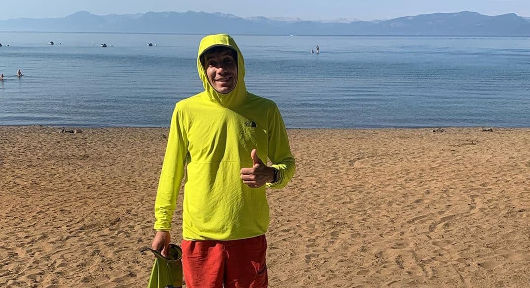 Alex Honnold, Lake Tahoe