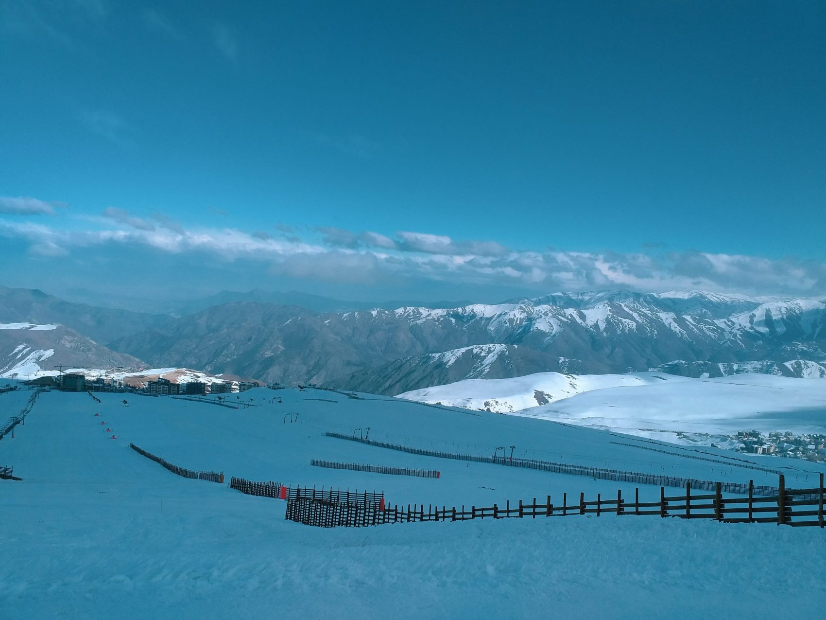 El Colorado, Farellones, Chile, Slopes, East Face