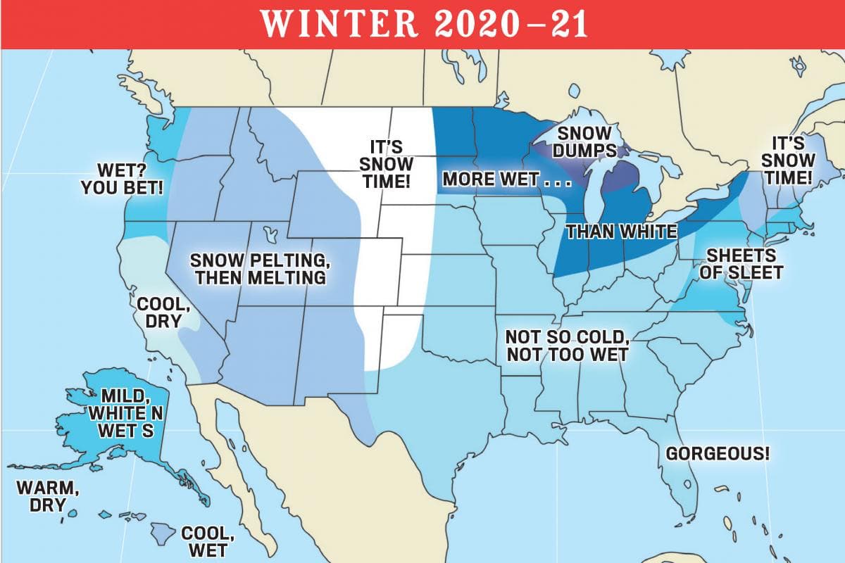 old farmer's almanac, winter forecast, usa, almanac,