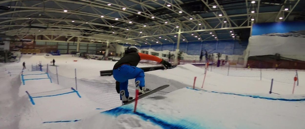 SnowZone, Snowboard Cross, Madrid, Spain