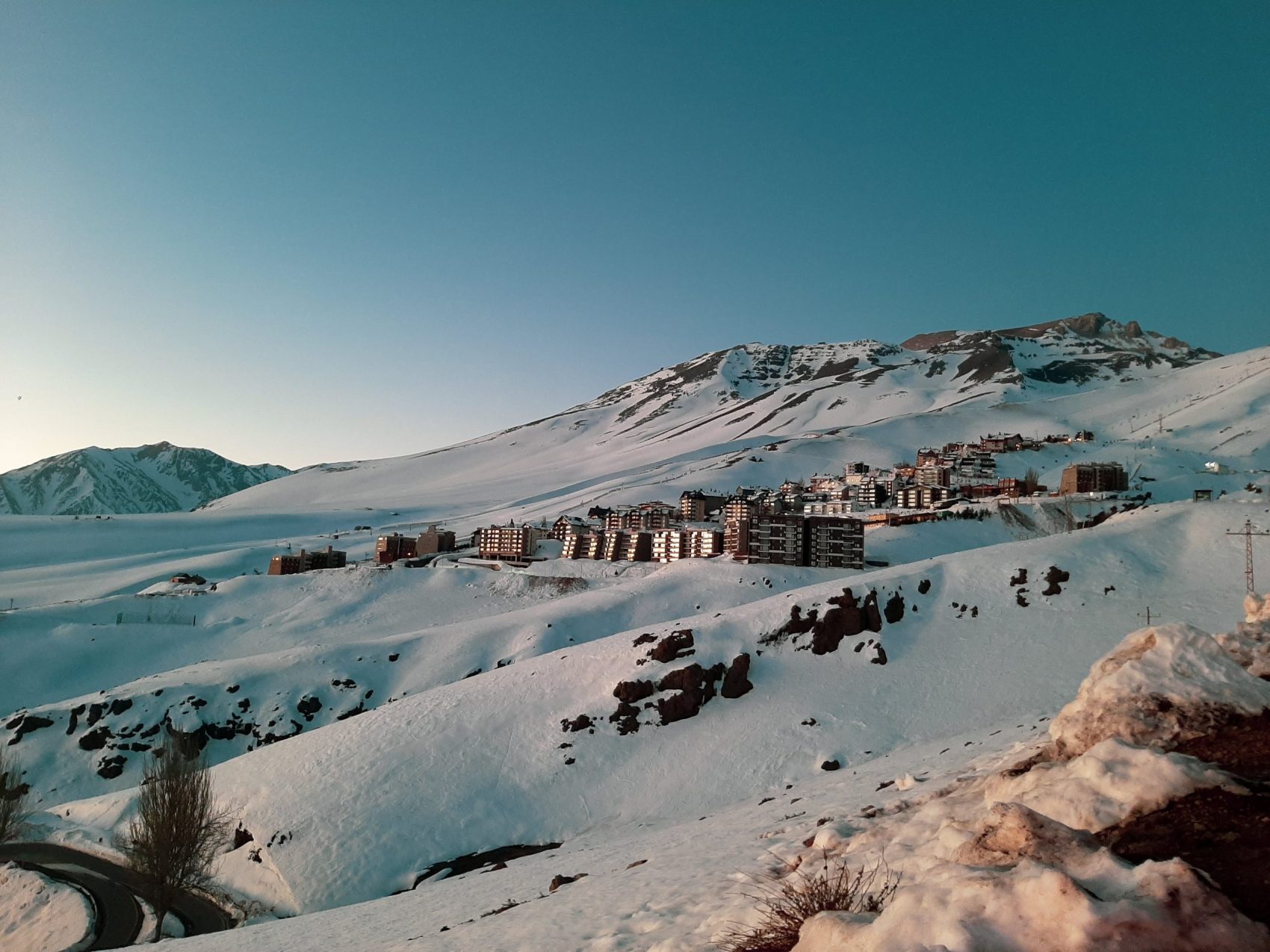 Chile, La Parva, El Colorado