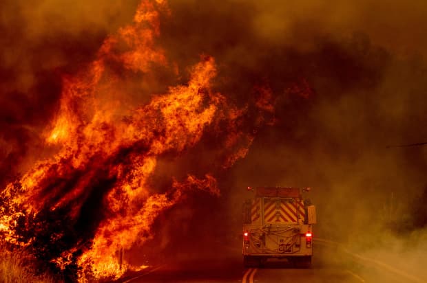 wildfires, california