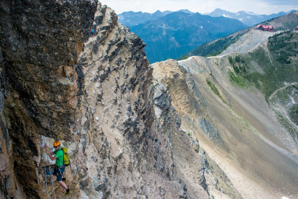 rocky mountain bc via ferrata