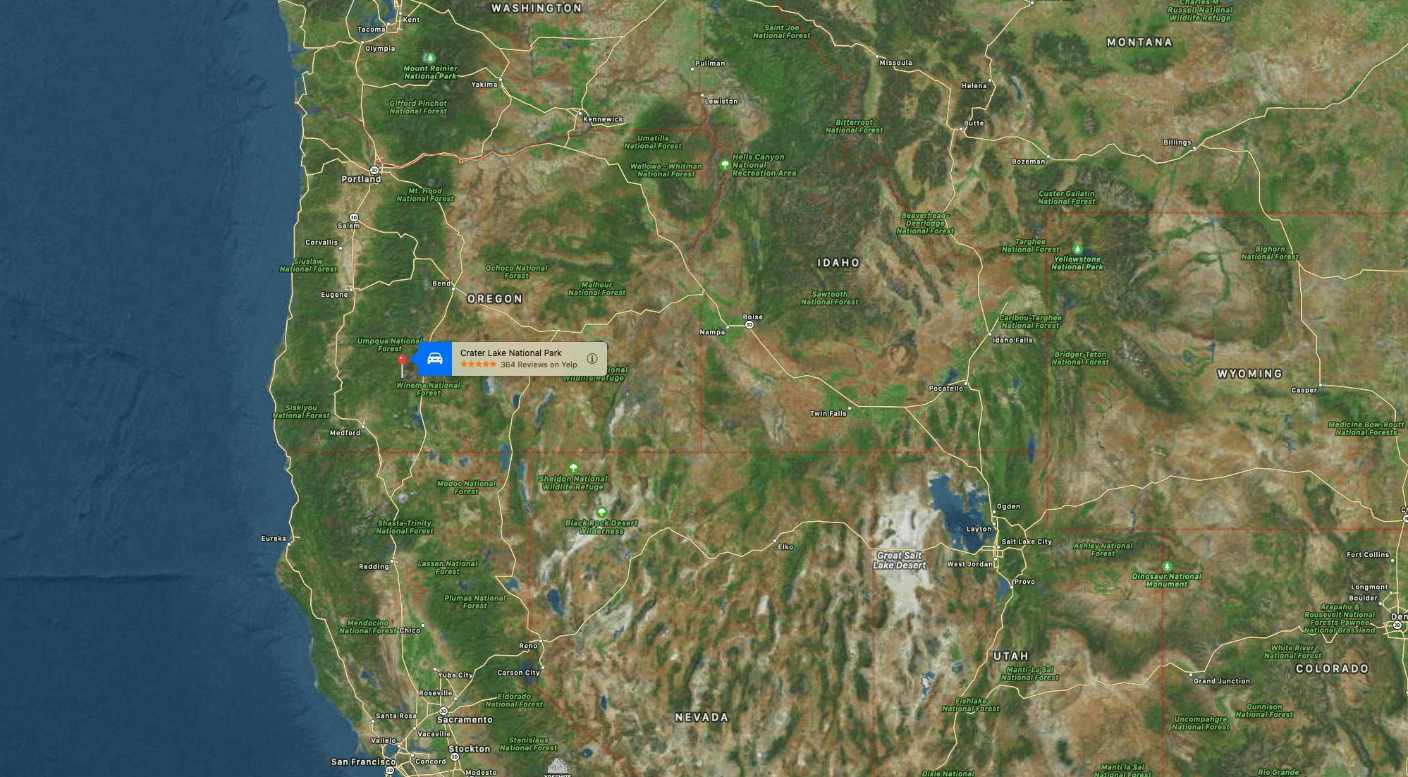 crater lake,