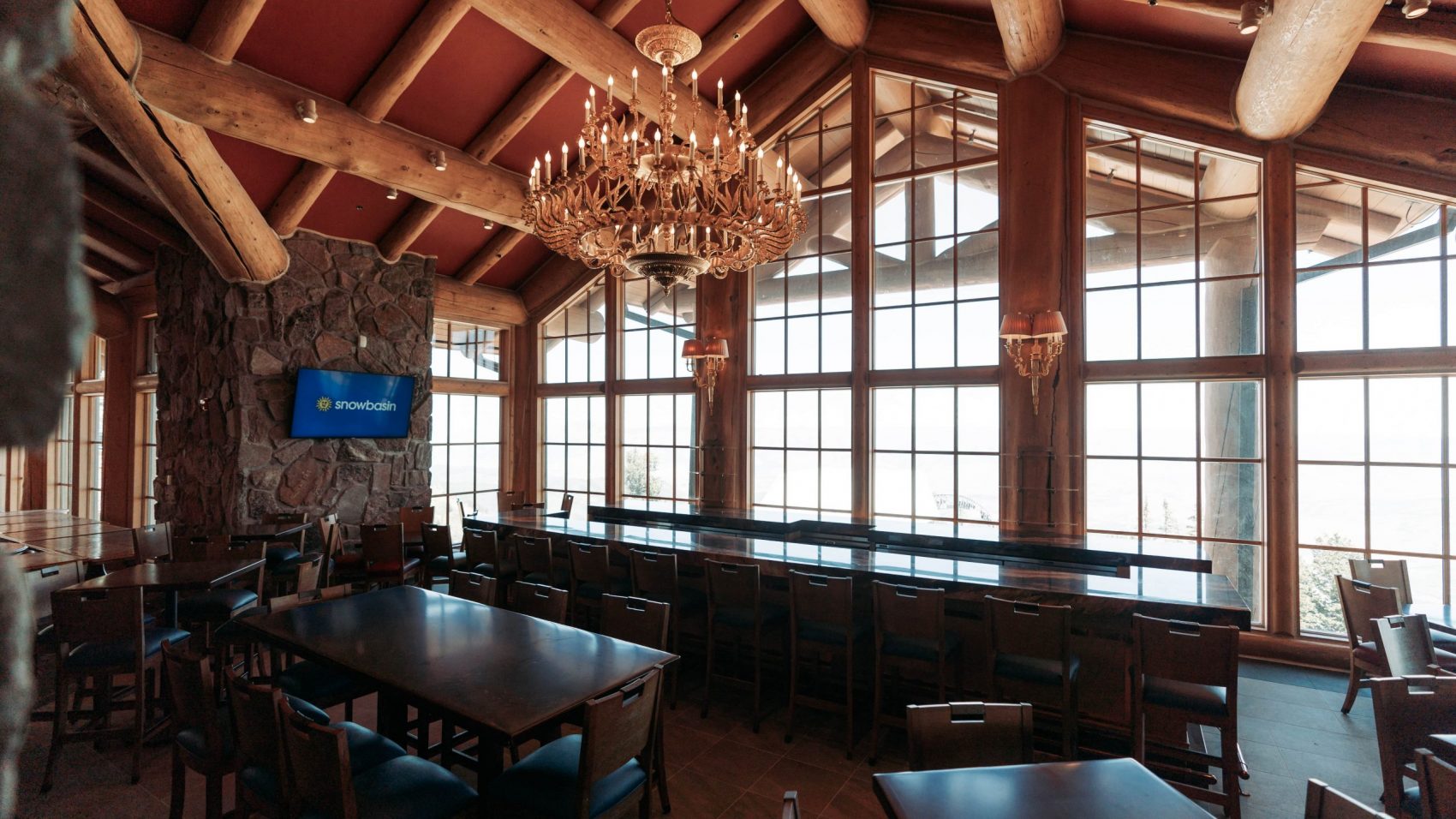 snowbasin resort, Utah, needles lodge, overlook bar