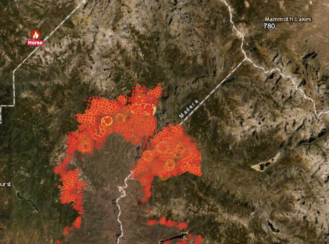 mono county, mammoth, creek fire