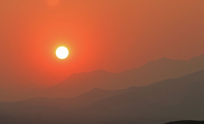 sunrise, Death Valley
