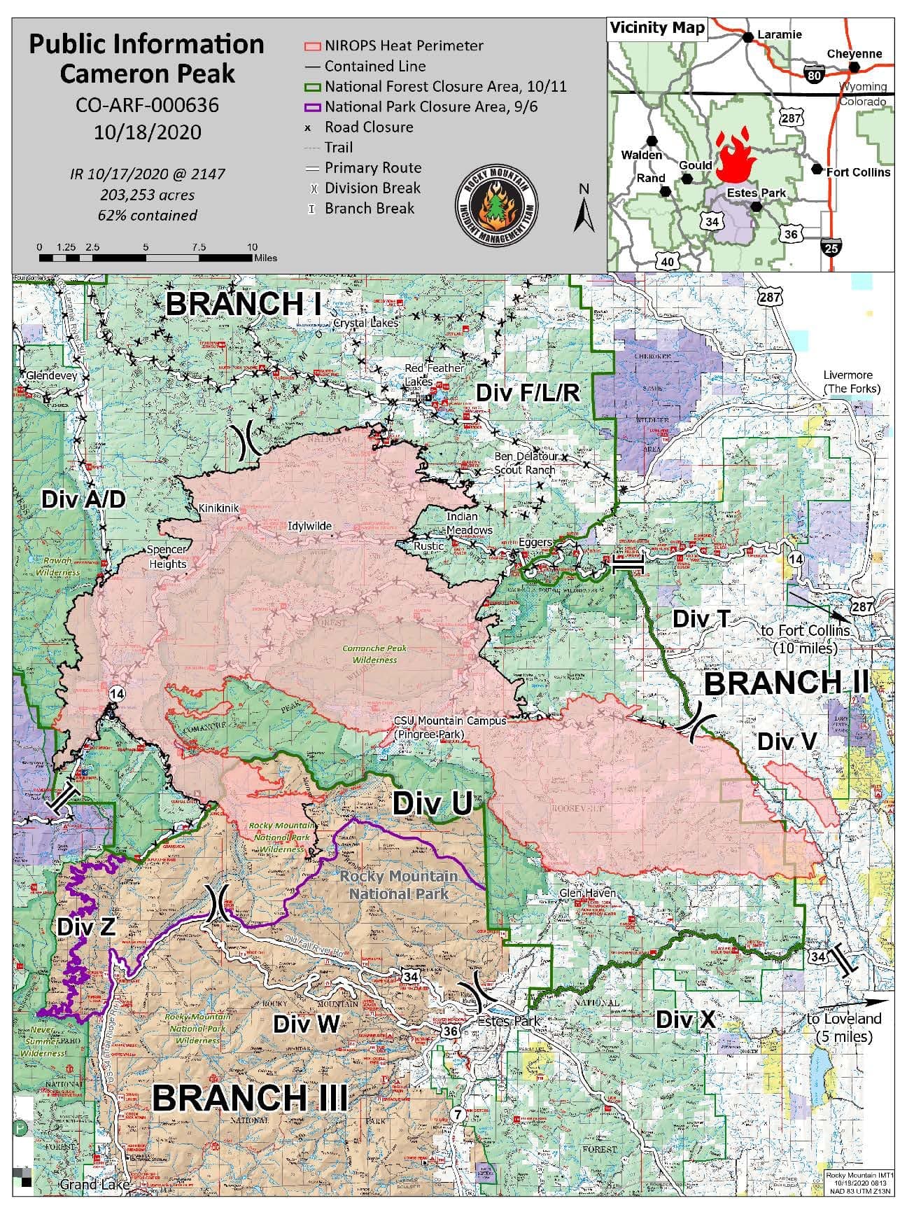 colorado, Cameron Peak fire, wildfire,