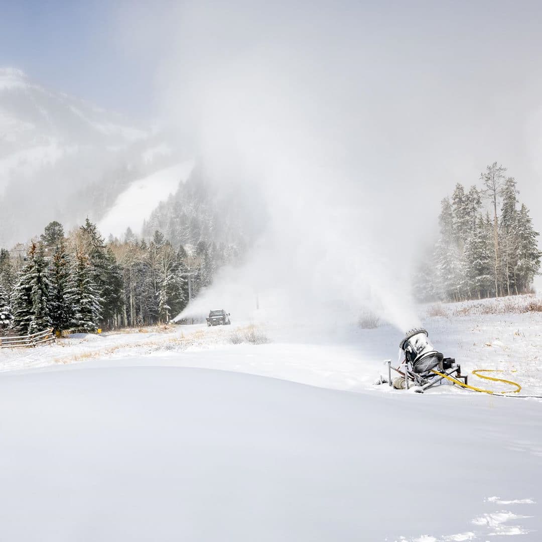 Jackson Hole, Wyoming, snowmaking,