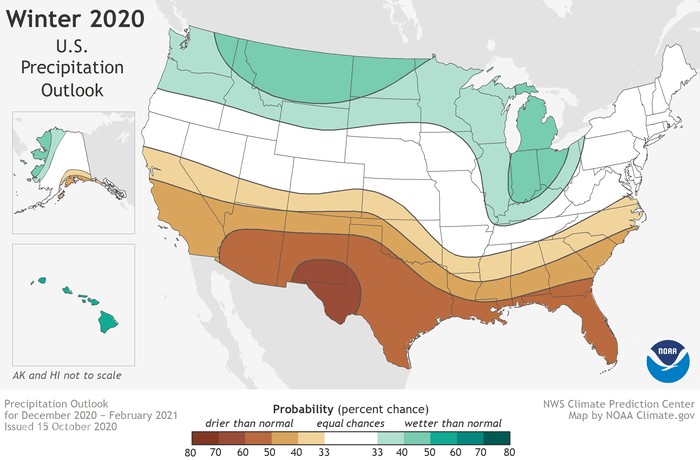 winter outlook, precipitation,
