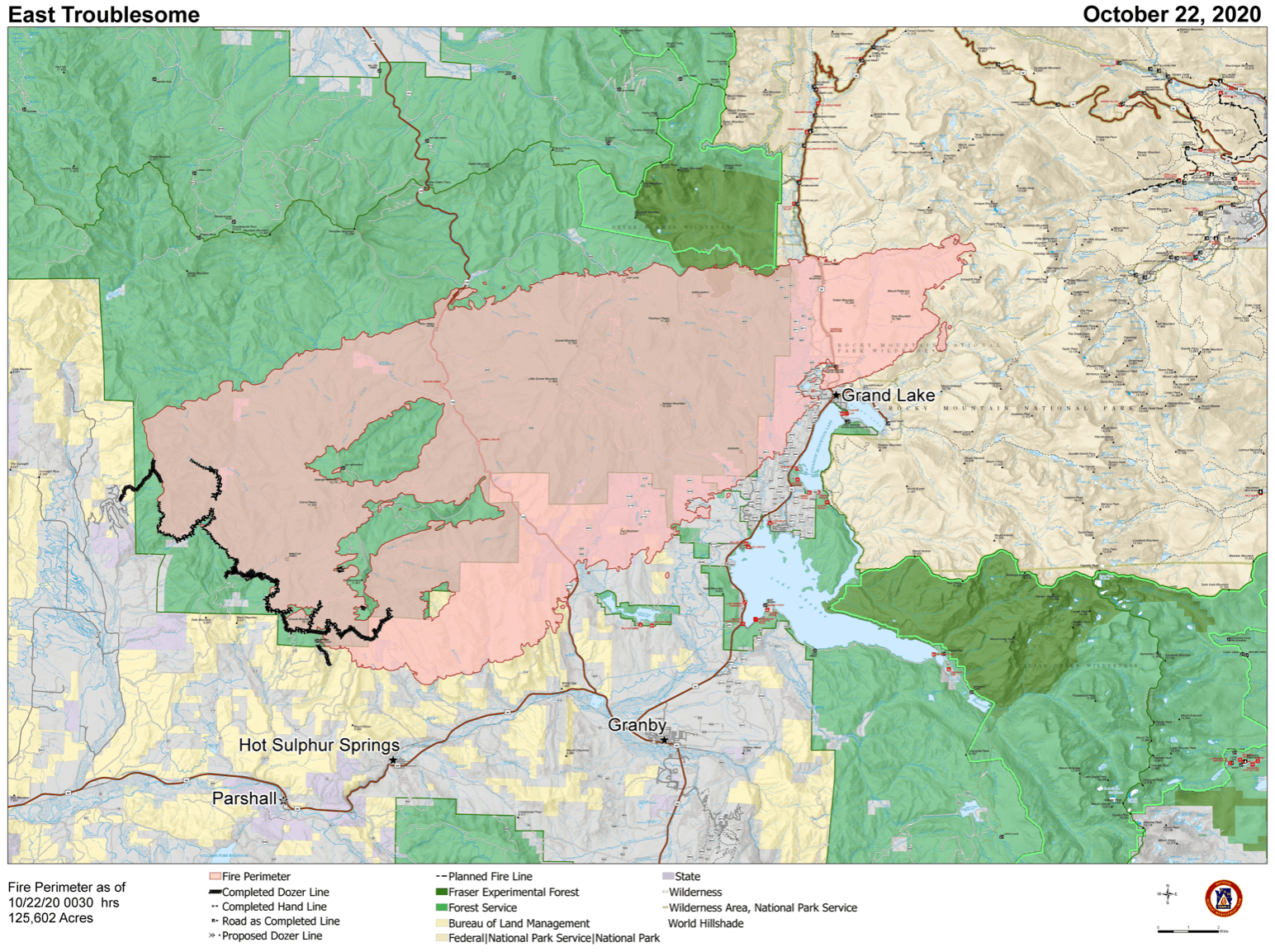 east troublesome fire, Colorado, grand county