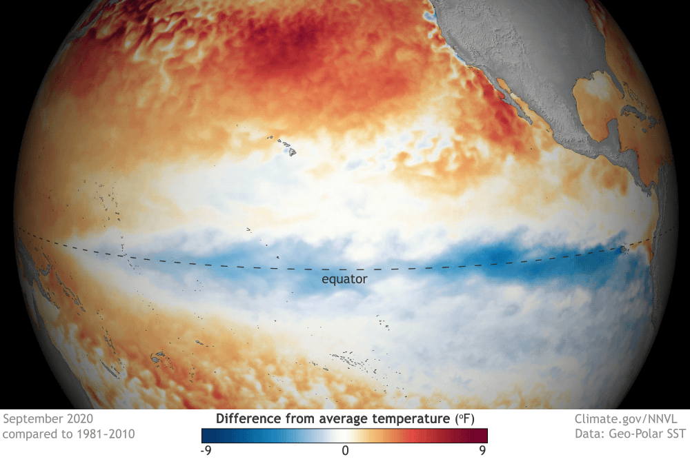 enso, la niña,