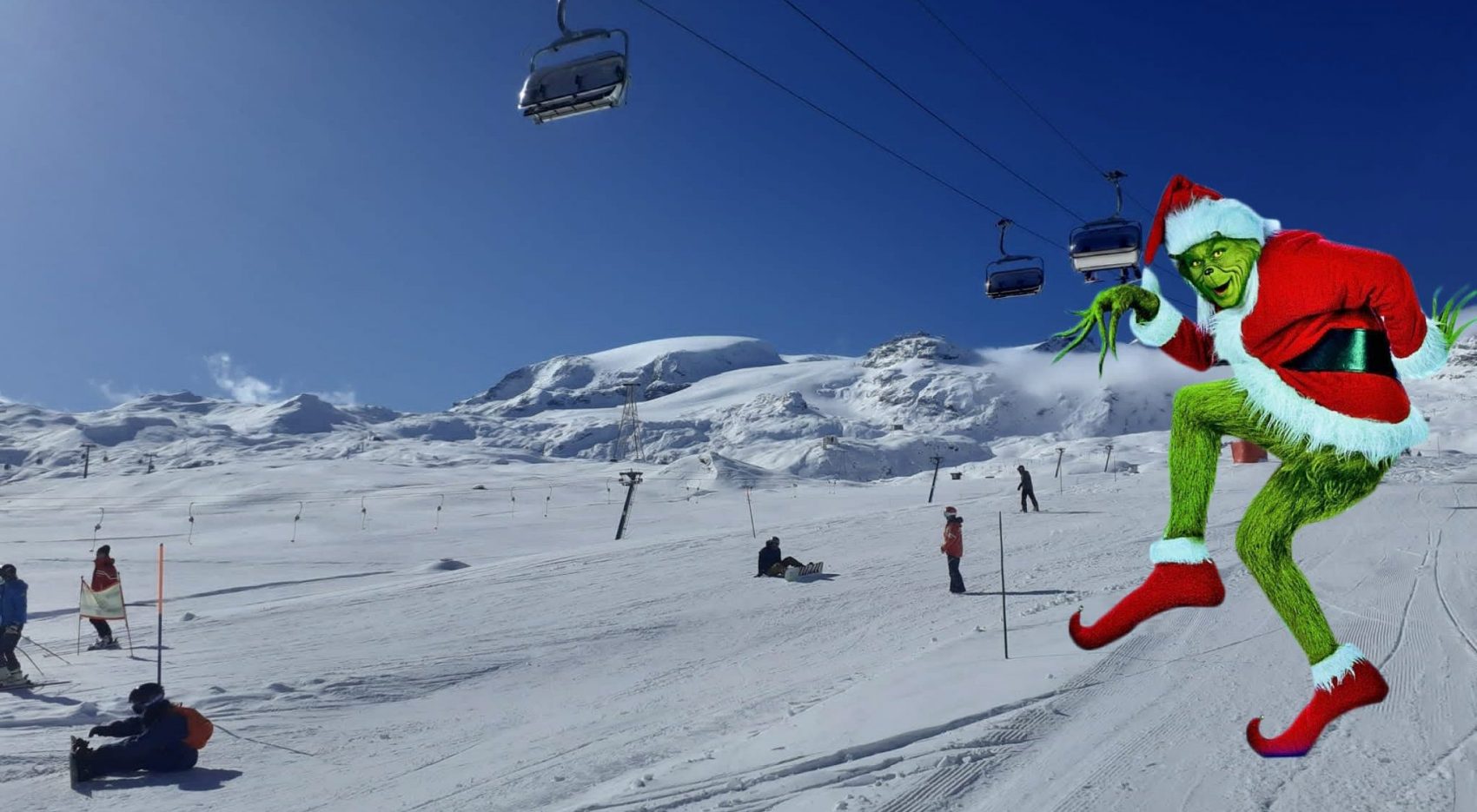 Aosta Valley, Italy, grinch, Cervinia
