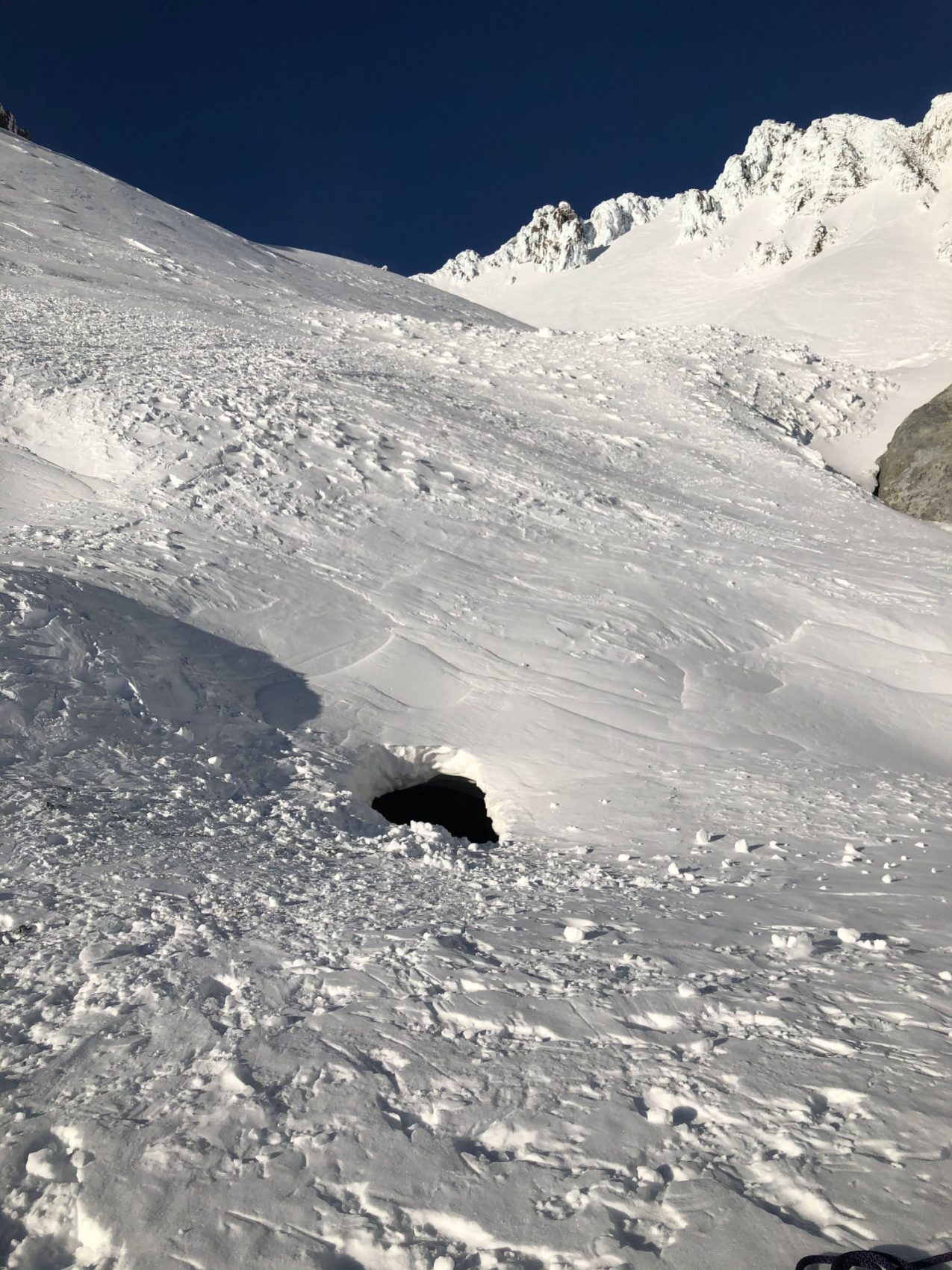 fumarole, mount hood, oregon