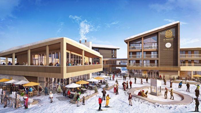 Le Massif Village Proposal Winter