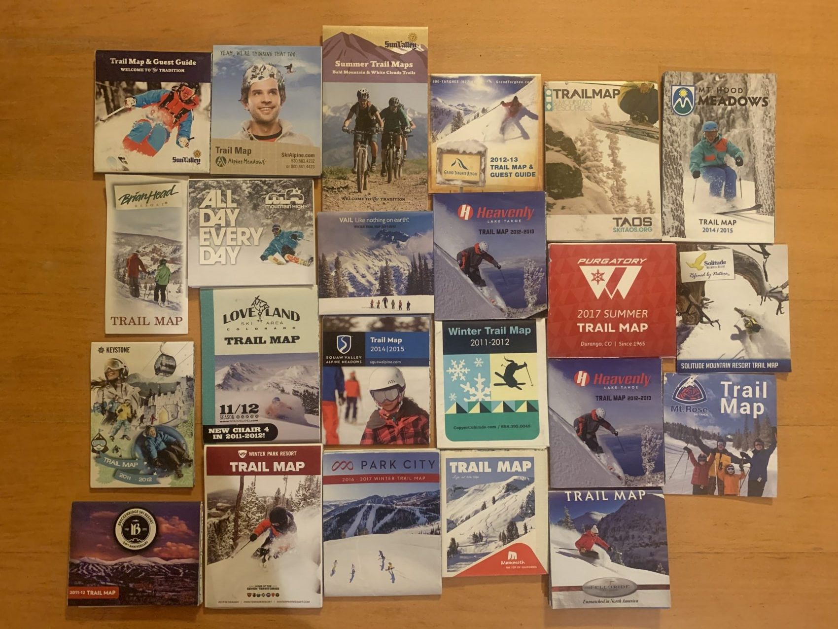 trail maps, winter park resort,