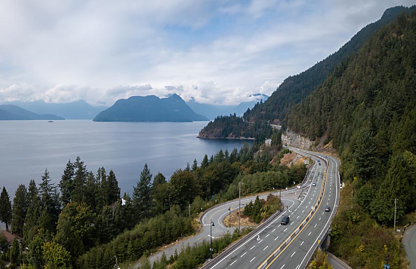 British Columbia Sea to Sky Highway