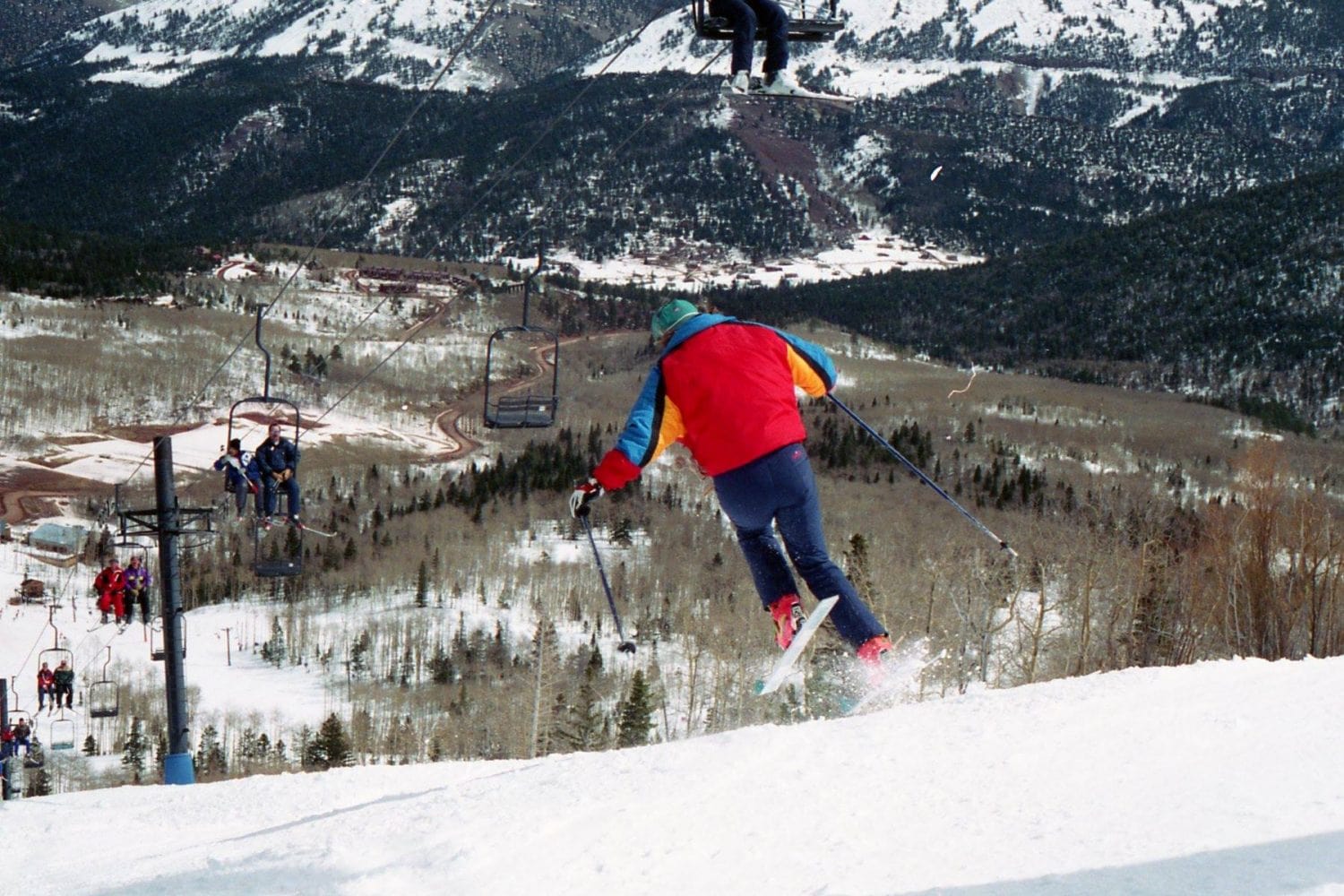 Skier at Cuchara Ski Resort