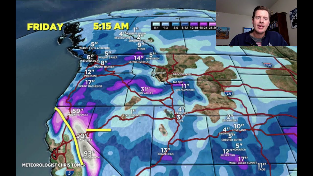 Chris Tomer, mountain weather update