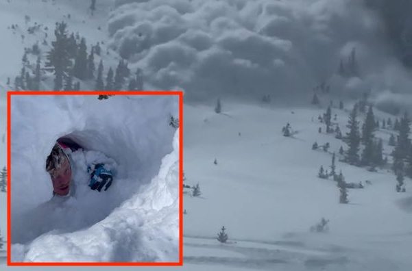 avalanche, utah, snowmobilers,