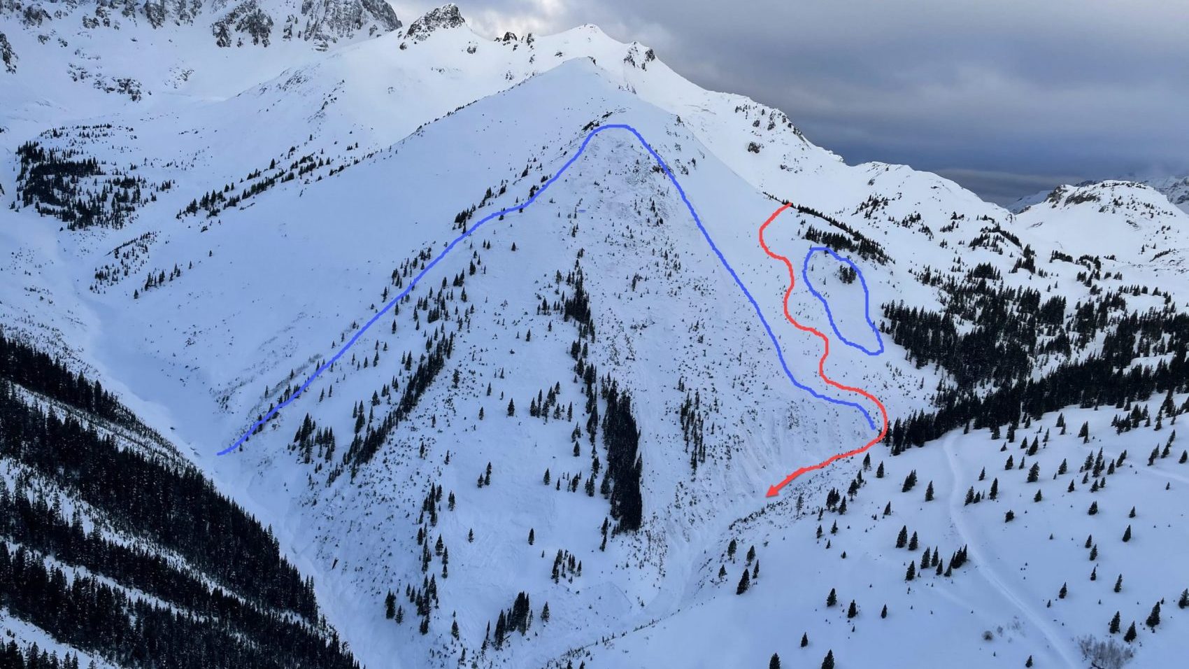 avalanche, colorado, silverton, Ophir,