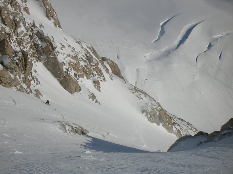 messier couloir, Denali, 