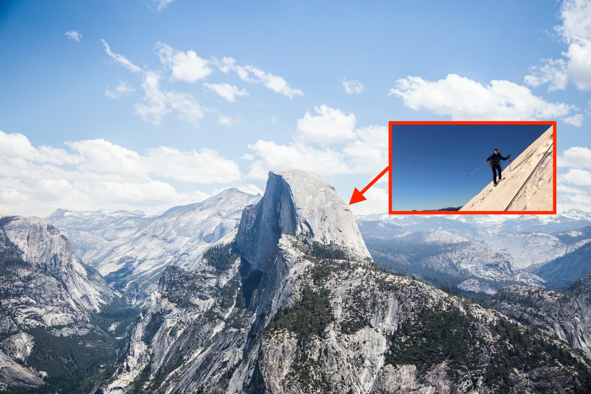 half dome,