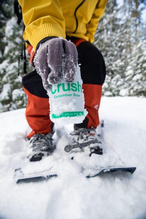 Enjoy Crush Sour in the snow