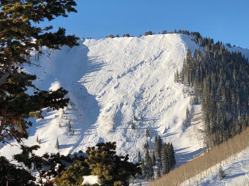 avalanche, Utah, 