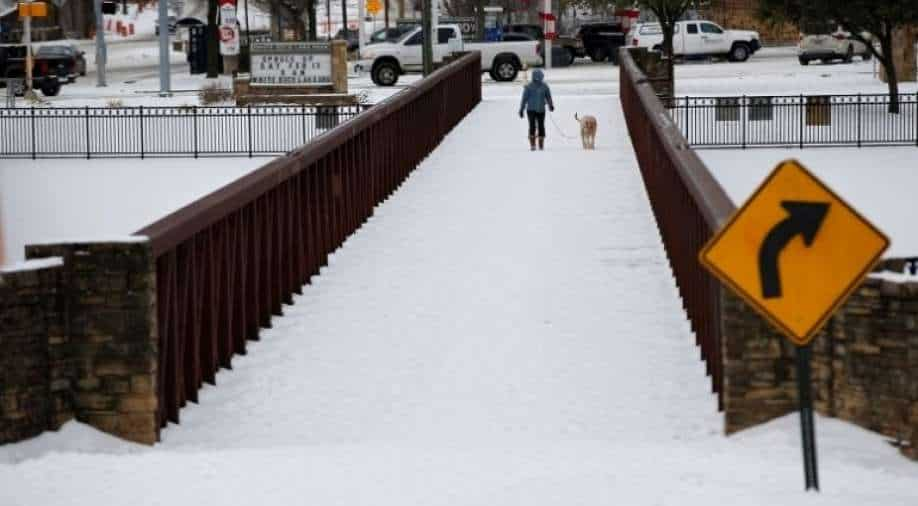 Fake Snow In Texas