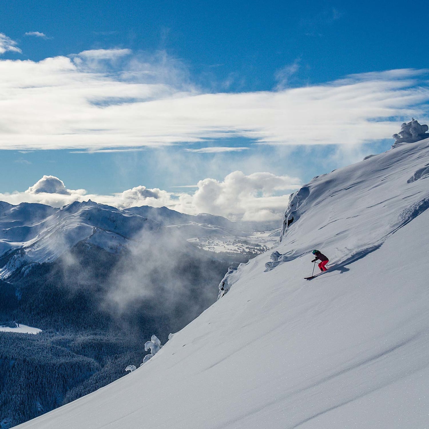 Skier At Whistler