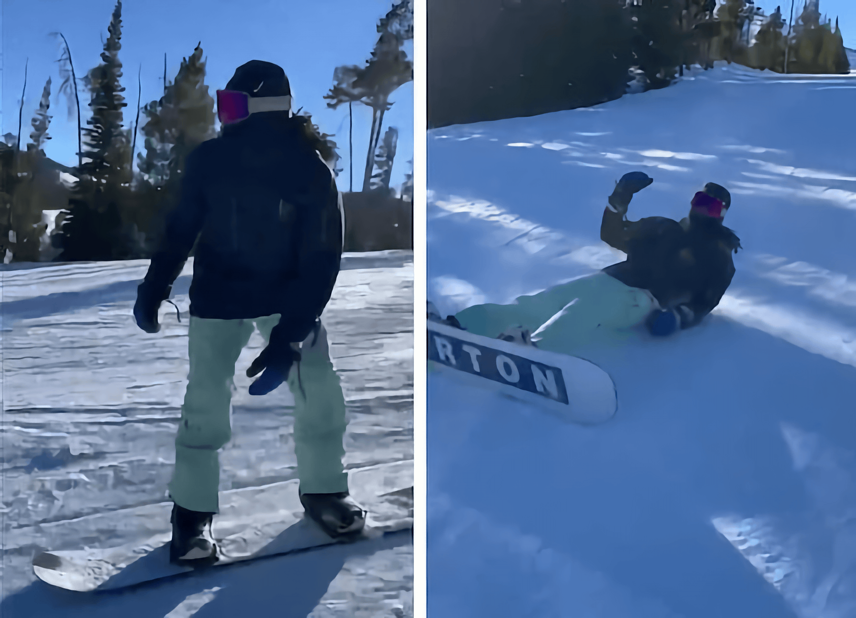 Alvin Kamara seen snowboarding in Montana