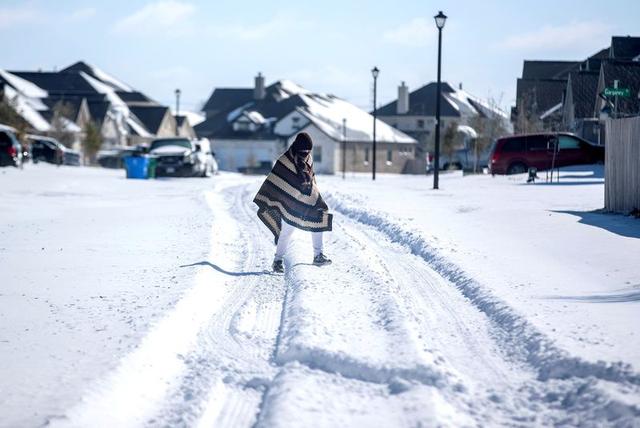 Fake Texas Snow 