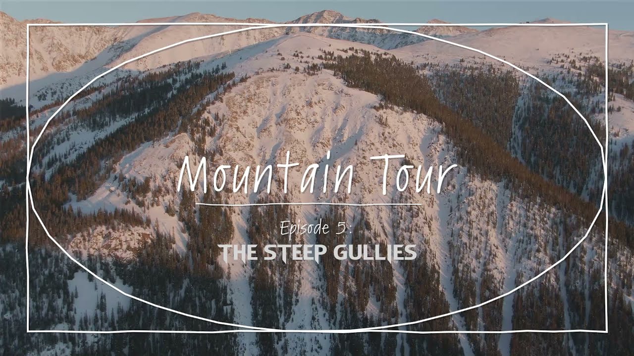 Arapahoe Basin, Colorado, steep gullies