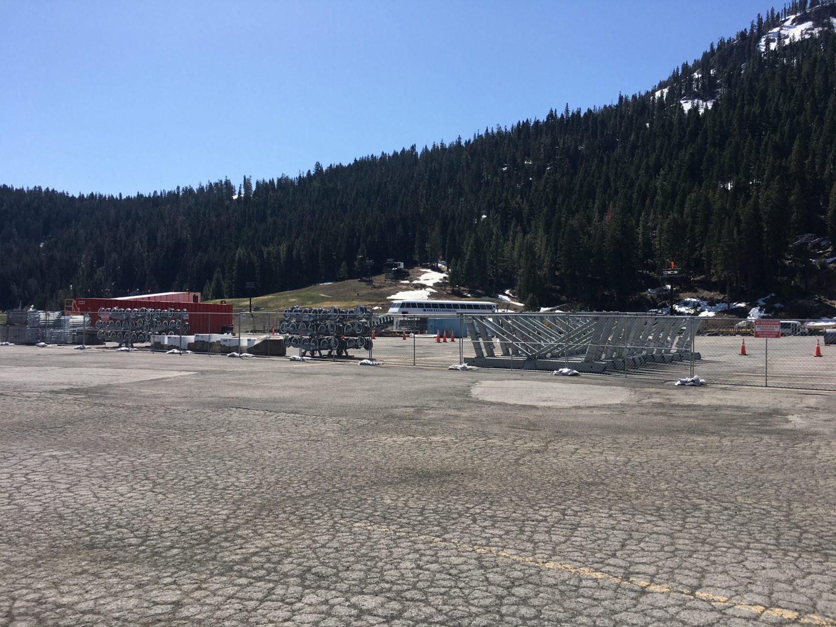 Squaw Valley, alpine meadows, gondola, base to base, California,