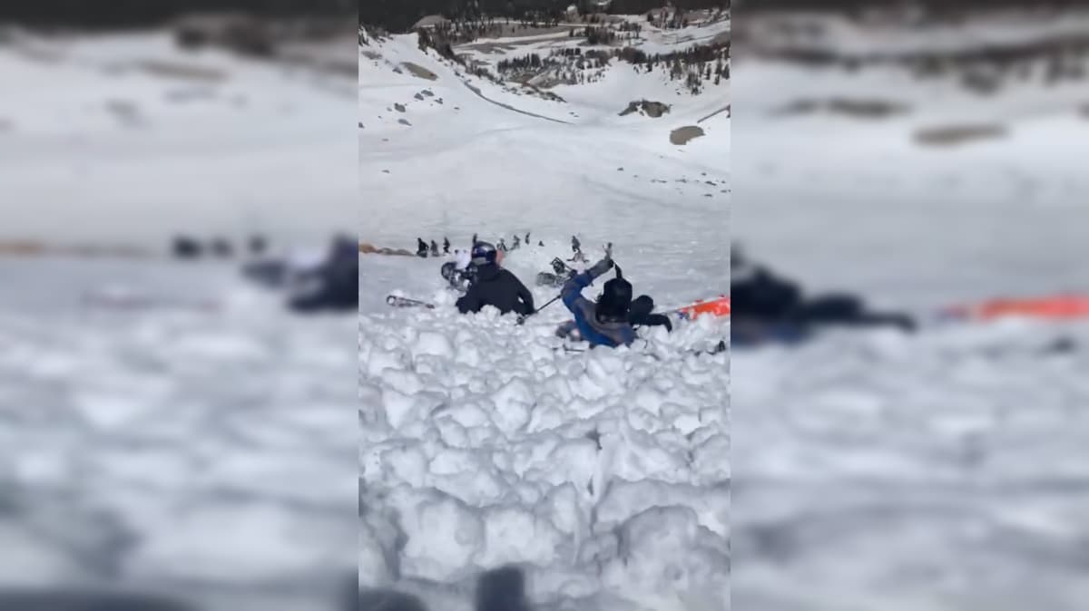 mammoth, slush avalanche