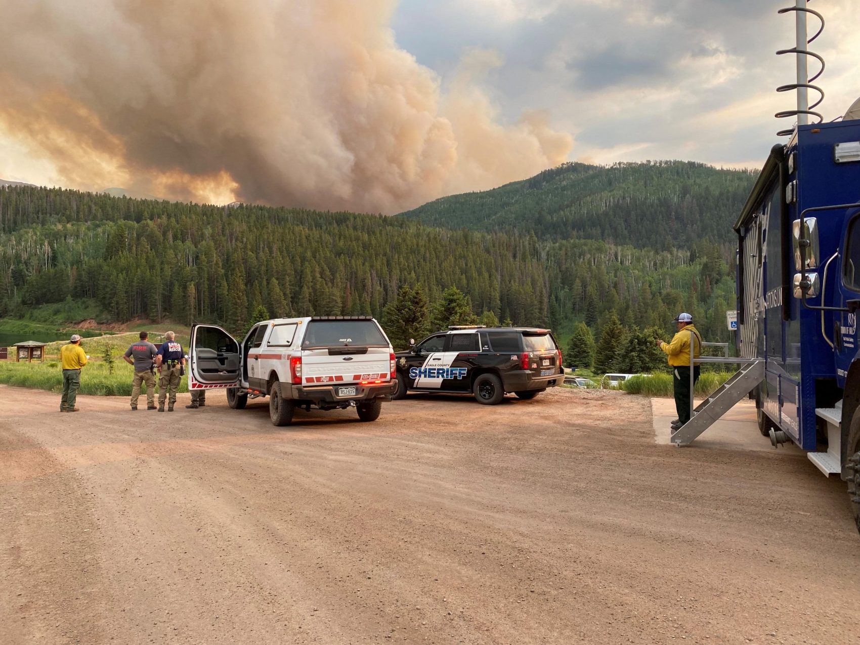 sylvan fire, eagle county, colorado, wildfire, 