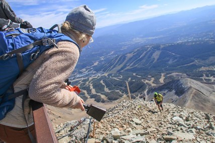 To show the intensity of mountain hiking