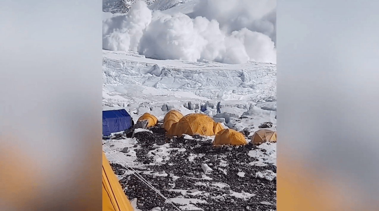avalanche, everest