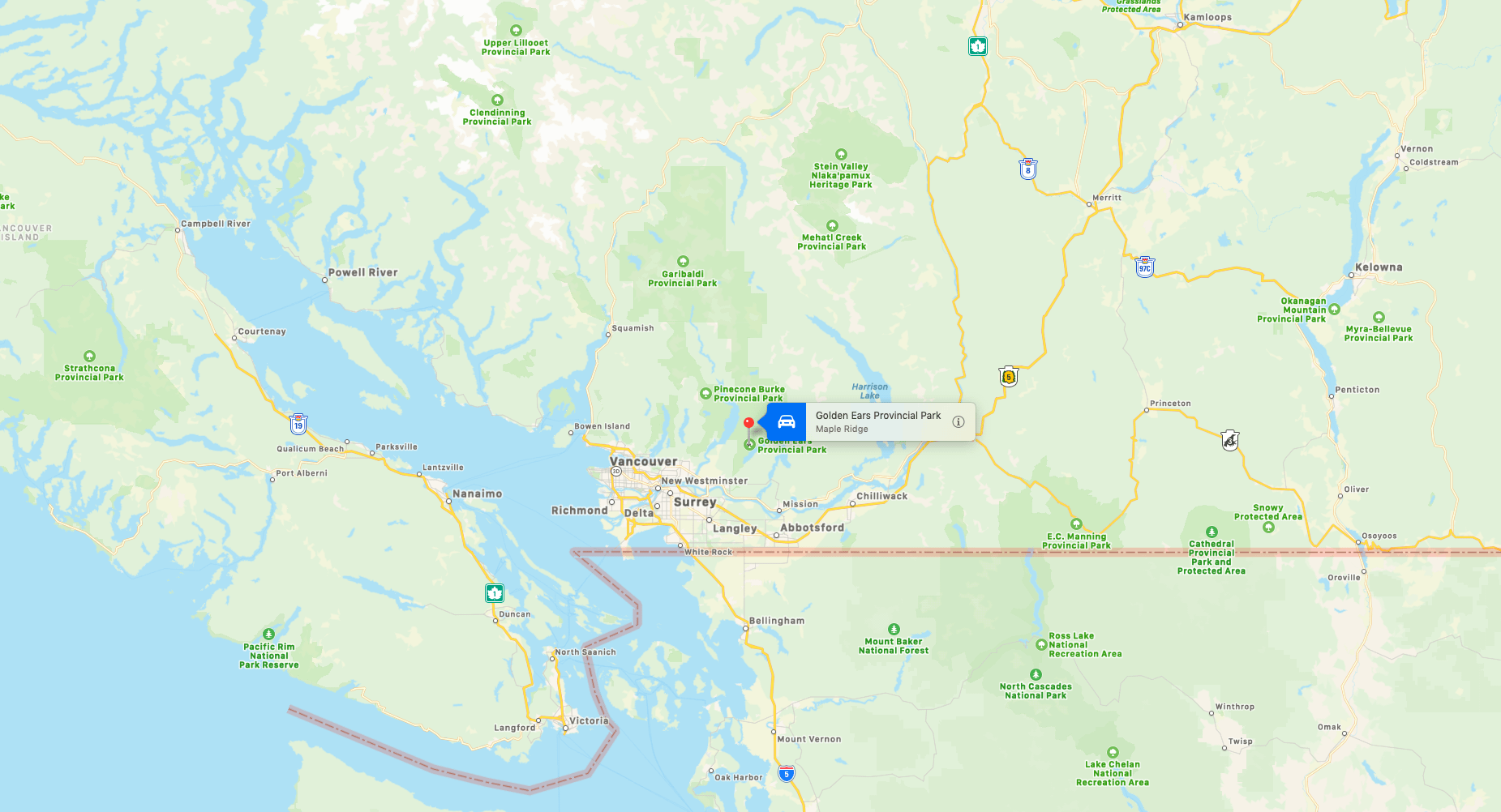 golden ears provincial park, British Columbia, Canada