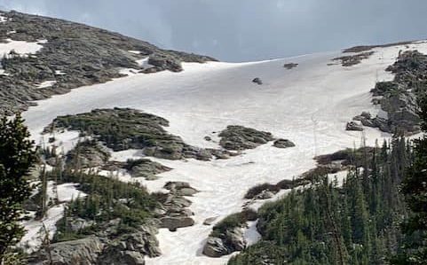 Sundance mountain, Colorado, Rocky Mountain national park