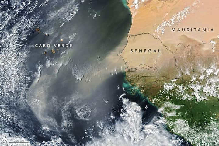 nasa, sahara, dust cloud, sand
