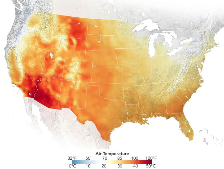 June, 2021, heatwave