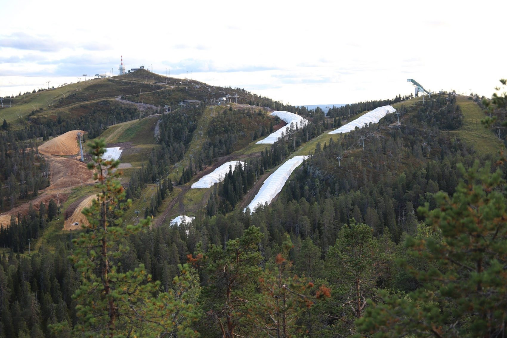 Ruka Snow Farming, opening day is less than 100 days
