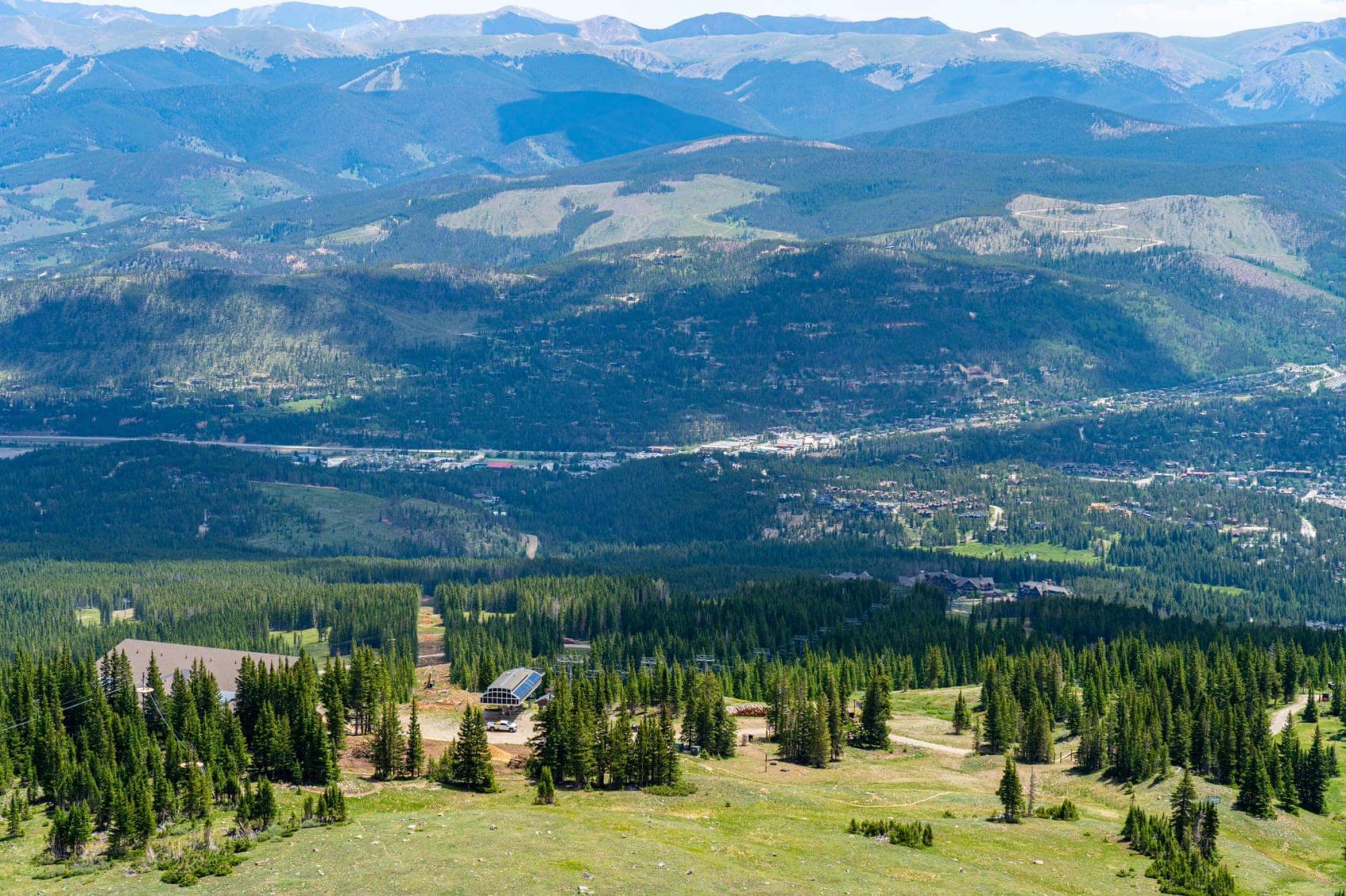 new chairlift, breckenridge, colorado,