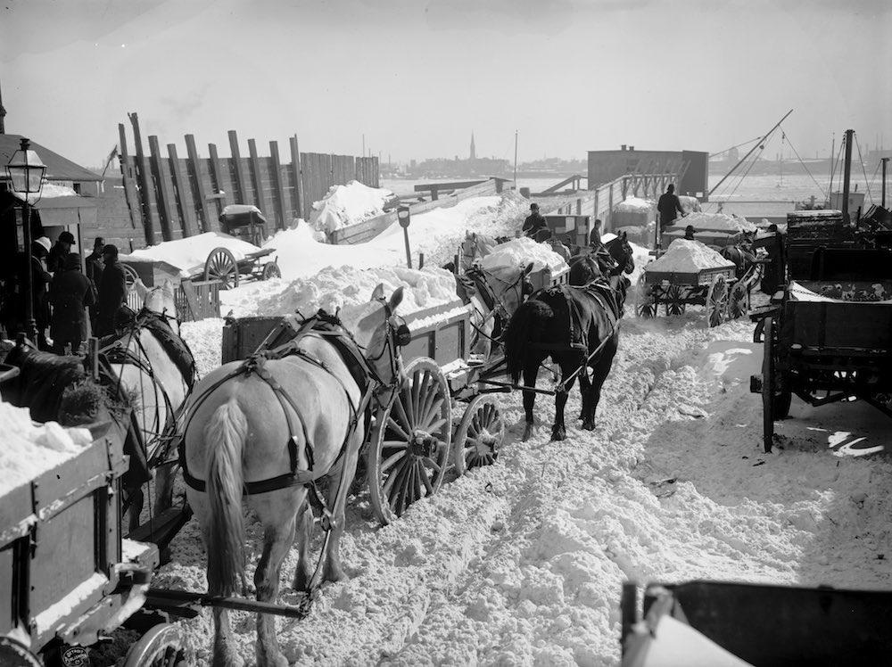 snow removal, great blizzard of 1888,