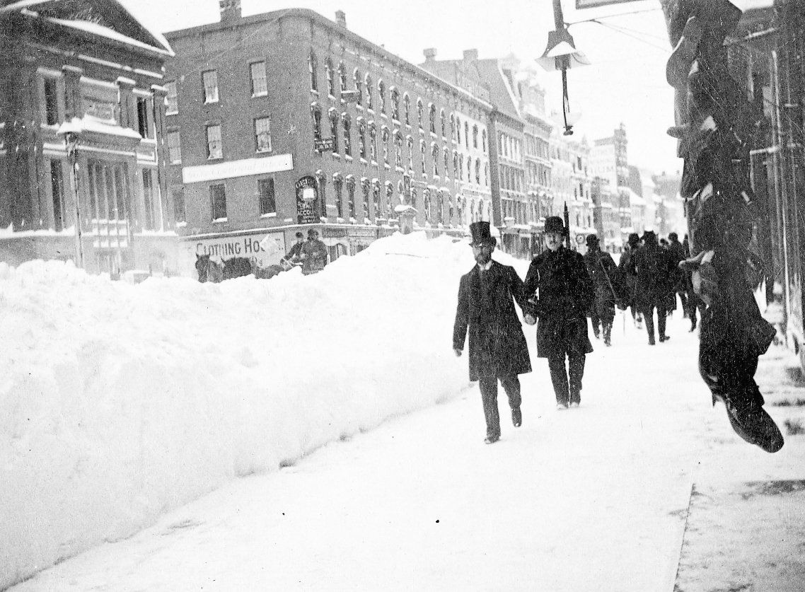 The Great Walk, great blizzard of 1888